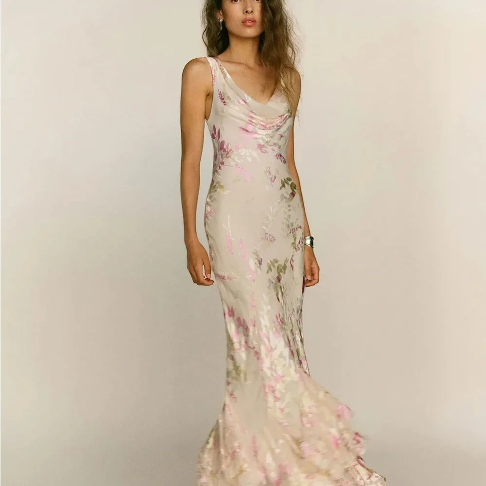 reformation pink floral dress Reformation | Dresses | Reformation Evanthe Dress